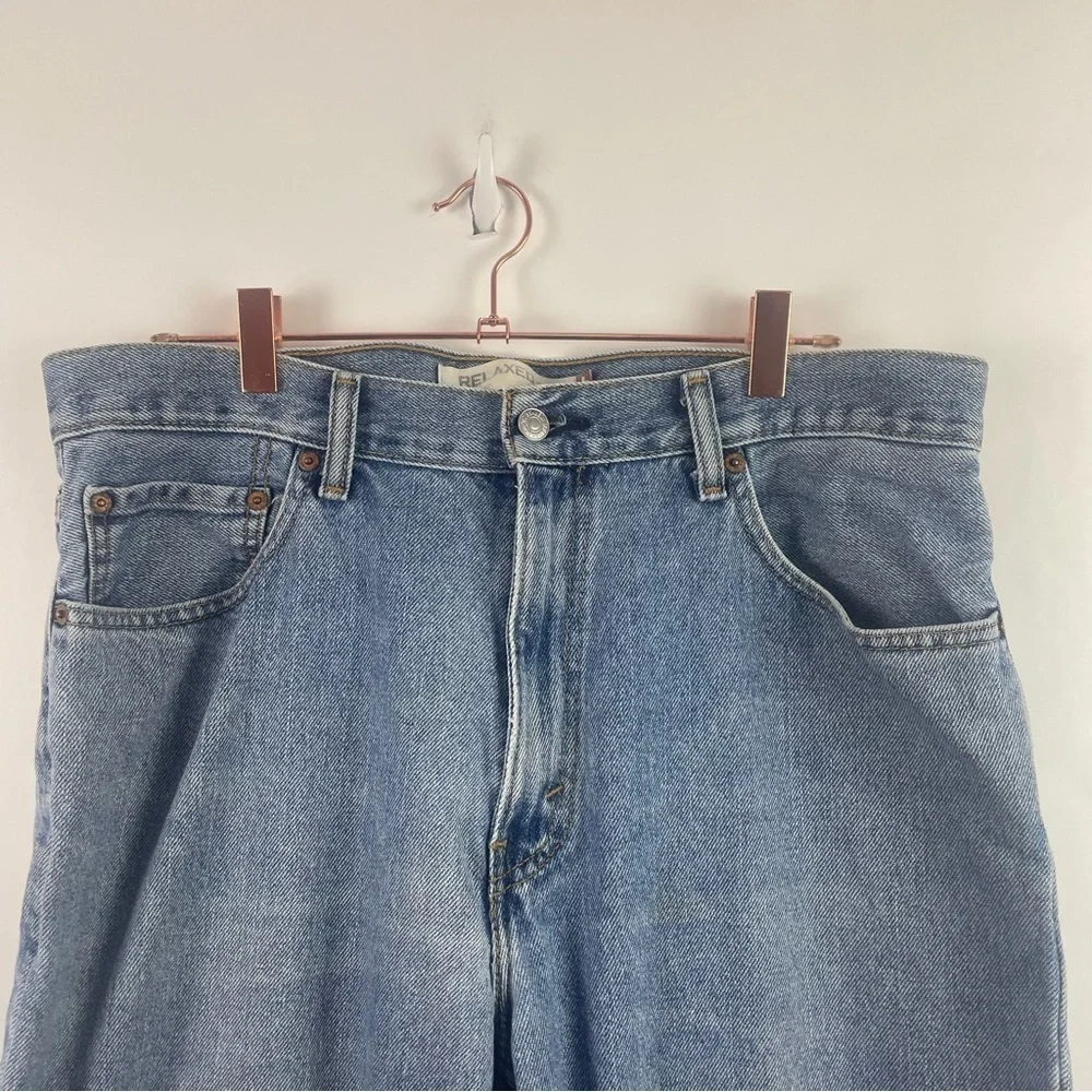 Levi's Jeans‎ Men's 550 Relaxed Fit Medium Wash 100% Cotton Size 36 X 30